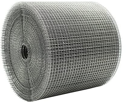 The Mesh Company Long Rolls Rat Mesh Mouse Mesh Rodent Deterrent Galvanised Welded Wire Metal Mesh (30 Metre x 200mm Long Roll)