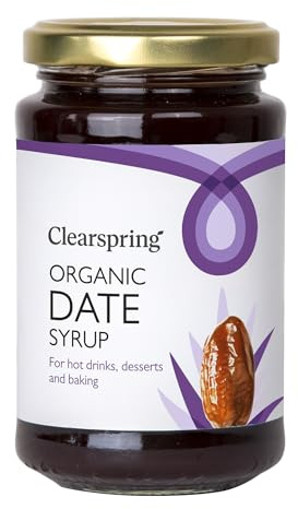 Clearspring Organic Date Syrup | 300g | 100% Dates | Rich Fruity Dark Syrup | Alternative to Refined Sugar | Fat Free | Vegan | Zero Waste Packaging