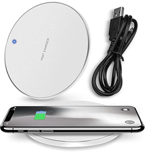 Naukita QI Wireless 10W Kabellose Ladestation kompatibel mit Samsung Galaxy Z Flip 6 5 4 3 / Fold 6 5 4 3 2 Fast Charger Induktive Ladematte Ladegerät, Smartphone:Samsung Galaxy Z Fold 3