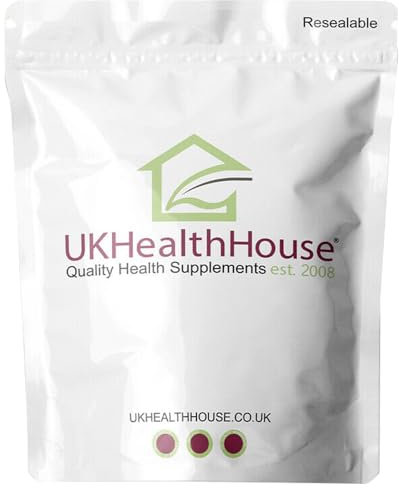 UKHealthHouse Pure Glutamine Powder Amino Acids - 100% L-Glutamine, Recovery, Protein Building Blocks, Food Supplement for Muscle Repair, Restore Gut (100g)
