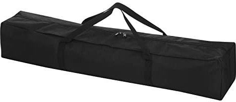 PATIKIL 33 Inch Camp Chair Replacement Bag Nylon Folding Chair Carry Bags Storage Bag for Beach Chair with Zippered Shoulder Strap for Camping Travel, Black