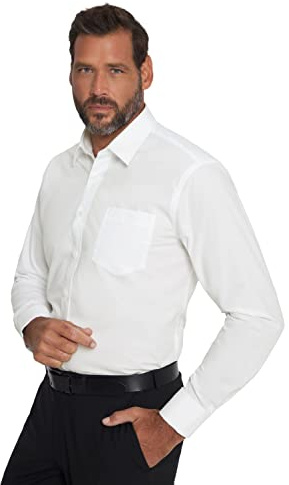 JP 1880 Herren Hemd schneeweiß XXL