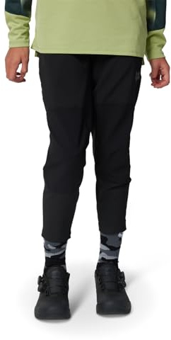 Fox Racing Defend Pantalón MTB Juvenil – Transpirable – Duradero – Robusto – Pantalón de Bicicleta de Montaña – Negro, Talla: 22