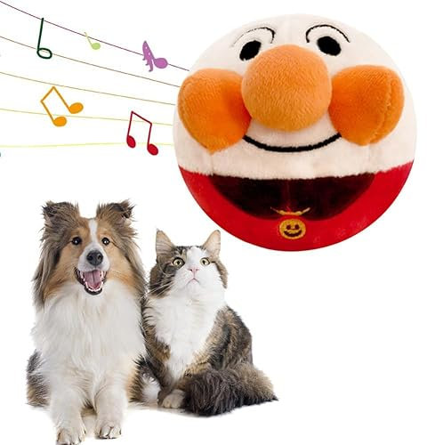 Active Moving Pet Plush Toy,Interactive Dog Toys,Talking Moving Dog Toy,Washable Cartoon Pig Sound Electronic Dog Toy,Shake Bounce Boredom Toys for Dogs,Cats,Small and Medium Dogs