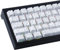 Sunzit Custom Keycaps - 135 Keys PBT Set, Topographic Dye-Sub White Keycaps for Cherry MX Switches, ISO/ANSI UK Layout Mechanical Gaming Keyboard