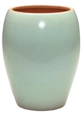 HLHLOP777 Blumentopf Töpfertopf, lila Sand, saftiger Keramik-Blumentopf, atmungsaktiv, einfach, for drinnen und draußen Hausanlagen, Sukkulenten, Blumen (Color : Green)