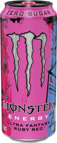 Monster energy Ultra Fantasy Ruby red