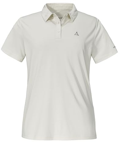 Schöffel Damen CIRC Polo Shirt Tauron L, kreislauffähiges Wandershirt, schnell trocknendes, leichtes Poloshirt mit fast 100 % Recyclingfähigkeit