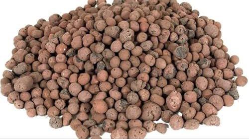 Arcilla Expandida (Arlita) para Jardinería - Granulometría 10-20mm - Ideal para Drenaje y Cultivo en Macetas, Hidroponía, y Paisajismo - Sacos de 2,8L, 5,7L, 10L, 15L, 25L, 50L (5.7L, Grueso)