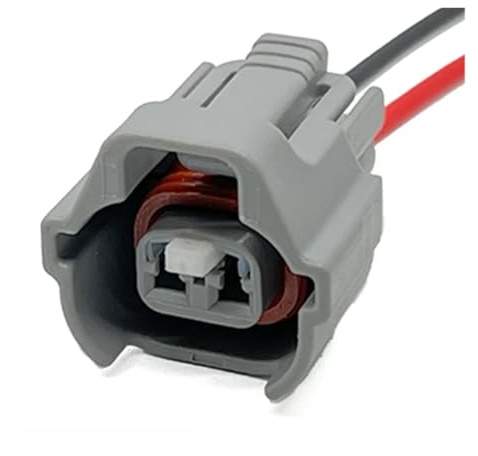 UHNYTRV 2Pin Sensor Auto Injektor Stecker Verkabelung Anschluss Wasserdicht Nippon PA847-02127(1 Stück)