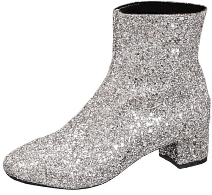 EJIMUQO Regali Natale Bambini Stivali Alti Donna Sopra Il Ginocchio Senza Tacco Stivali Alti Donna Sopra Il Ginocchio Curvy Stivaletti Donna Neri Con Tacco Stivali Donna Beige Alti