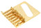 Qukaim Sattel Gitarre Bridge Humbucker Pickup SlotforTL Telecaster E-Gitarren Sattel Gitarre Bridge Humbucker Tonabnehmer Slot für TL Telecaster E-Gitarren, schwarzes Kaleidoskop-Finish