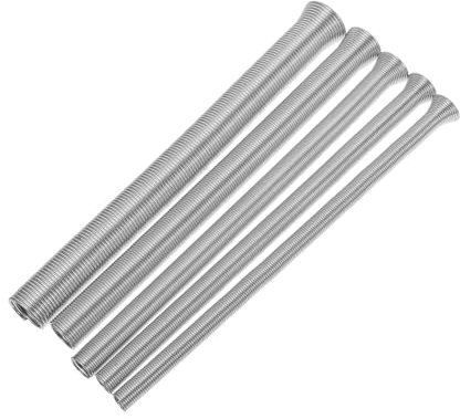 Gadpiparty 5pcs Flexible Tube Bender Kit Spring Bender Tool for Air Conditioning Pipes User-Friendly Design for Precise Bends Confined Spaces High Elasticity Spring for Effortless Bending