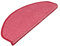etm Original Stufenmatten Treppen-Teppich 15er Spar Set 20 Farben und 20 Modelle zur Auswahl (Rosa, Halbrund 65 x 23,5 cm) Dynasty