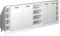 Vicco Dachschrägenschrank Rion, Weiß/Weiß Landhaus, 5er Set