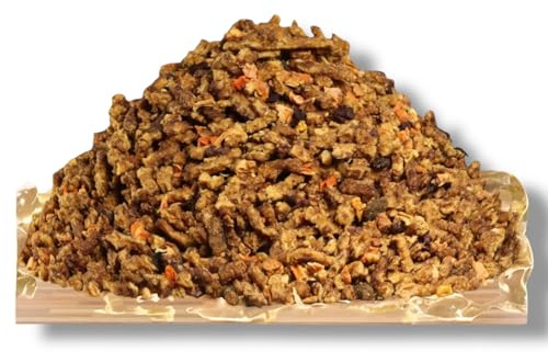 TROCKENBARF Pferdefleisch mit Obst und Gemüse, Luftgetrocknetes Hundefutter, Sous-Vide gegart, für Sensible Hunde, Singleprotein, 800g