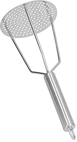 Potato Masher - Ergonomic Non - Slip Handle, High - Quality Stainless Steel Construction for Durable Kitchen Use and Easy Cleaning Suitable for Potatoes Yams Fruits and Baking