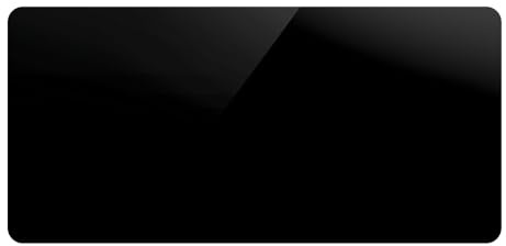 Radiateur Électrique LEONA Verre 2000W Noir – Inertie Céramique – Design Haut de Gamme – Programmable – Détection Fenêtre – Indicateur de Consommation – IP24 - Sécurité Enfant