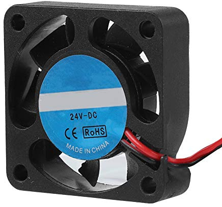 BAFOVY Ventilador de Refrigeración para Extrusora 4010 de 24 V, Soplado Silencioso de 7000 RPM para Impresora 3D, Alta Fuerza del Viento con 6,7 CFM, Ideal para Entusiastas y Profesionales