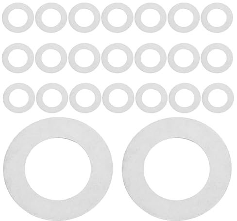 Cabilock 100 pack Door Handle Washers Door Handle Spindle Washers Flat Washer Set 0.47 X 0.47 X 0.00 in Spacer Stabilizers for Loose Door Locks Home Office Use