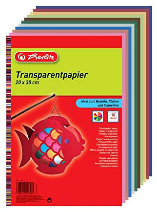 Herlitz Transparentpapier 20x30 cm VE=1 Blatt