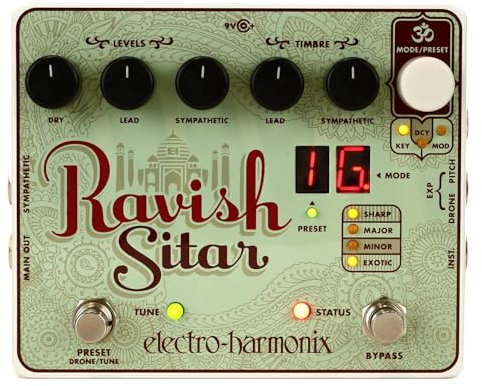 Electro Harmonix Ravish Sitar - Effektgerät für Gitarren
