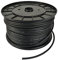 Microphone Cable, Low Noise, Flexible Black, 100m Roll