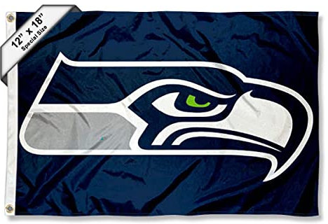 Seattle Seahawks Boot und Golf Cart Flagge