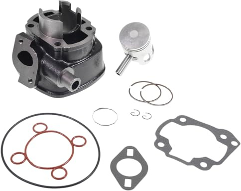 2EXTREME Zylinderkit 50ccm 10mm Minarelli LC kompatibel mit Yamaha Aerox | Standard-Ersatzzylinder ohne Zylinderkopf, Bohrung 40mm; kompatibel mit Yamaha Jog RR, Aprilia Sonic, Sachs Speedjet RS.