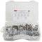 Sortiment Edelstahl A4 Unterlegscheiben DIN 125, M3 bis M12, 915 Teile, Material: V4A VA