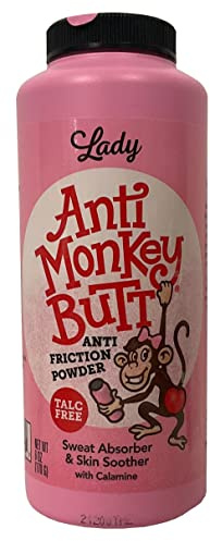 Anti Monkey Butt Lady Powder, 3 Count