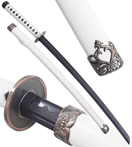 RKS DIFFUSION One Piece Katana Tout en Plastique Polypropylene Zoro Sabre Wado Ichimonji 105cm Epee Entrainement Combat + Fourreau