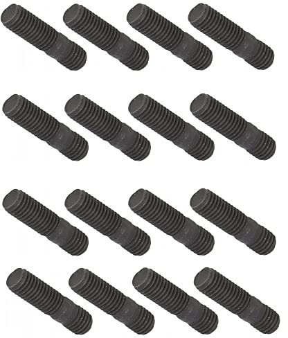 16x Stehbolzen Stiftschraube Abgaskrümmer Turbo Auspuff Katalysator Hochfest 10,9 M8x45