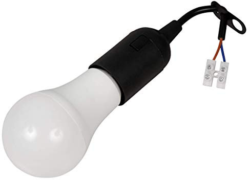 McShine LED Renovierleuchte | 17W, 1.520 lm, 4000K neutralweiß, 220° Abstrahlwinkel | Deckenleuchte mit Aufhänger für Renovierung und Baustelle