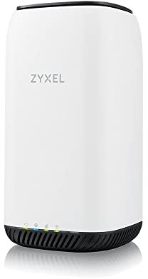 Zyxel 5G NR/LTE 4x4 MIMO Indoor Router | 5 Gbps Datenrate | AX1800 WiFi 6 Bis Zu 64 Clients |WAN Failsafe | Nebula Mobile Fernverwaltung [NR5101]