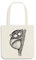 Ligarti Tasche I nachhaltiger Jutebeutel bedruckt I hochwertige stabile Einkaufstasche | (Koboldmaki (natur))