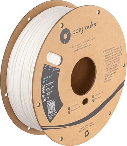 Polymaker PolyLite PLA Weiß - 1.75mm - 1kg