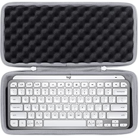 co2CREA Storage Carry Travel Hard Case for Logitech MX Keys Mini Minimalist Wireless Illuminated Keyboard, Case only
