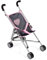 Bayer Chic 2000 Puppenbuggy Roma, Puppenwagen, Mini-Buggy, 50 x 29 x 57 cm, Melange Grau-navy