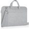 Ferkurn Laptop Bag Case for Women Men, Laptop Sleeve Computer Bag Briefcase with Shoulder Compatible with Macbook Pro/Air, HP Chromebook, XPS, ASUS, Acer, Samsung, Light Grey, 17 17.3 Inch