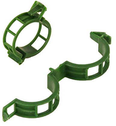HYYTOK 100 PCS Garden Plant Clips, Plant Support Clips Vine Clips Flower Stem Clips for Fixing Tomatoes, Vegetables, Cucumbers