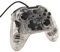 Sxhlseller Controlador de Gamepad con Cable para PC, Controlador de Juego con Cable Profesional, Joystick de Gamepad de Carcasa Transparente RGB de Doble Vibración Portátil para PC(Blanco)