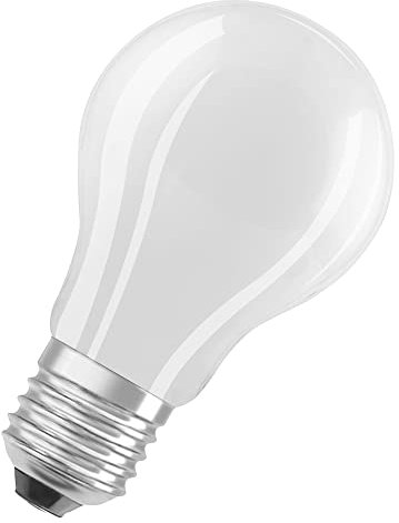 OSRAM LED Stromsparlampe, Matte Birne mit E27 Sockel, Warmweiß (3000K), 7,2 Watt, ersetzt herkömmliche 100W-Leuchtmittel, besonders hohe Energieeffizienz und stromsparend, 1er-Pack