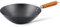 Ken Hom großer Antihaft Karbonstahl Wok 31 cm mit Holzgriff - Wokpfanne ohne Induktion