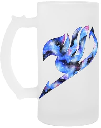 Vendax Galaxie Märchenlogo Glas Bierkrug Glass Beer Mug Cup
