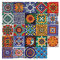 SHAPOKY 24PCS Autoadesivo Mosaico Piastrelle 3D Adesivo Murali -15X15 Cm