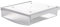 TUKA Unterschreibtisch-Schubladen 24x21x8cm, Selbstklebende Schubladen, Versteckte Unterbauschublade Aufbewahrungsbox unter Schreibtisch, Utensilien Stiftebox Matte Transparent TKD8606-1X