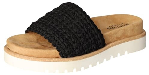 Mustang Femme 1461-704 Mules, Noir, 39 EU