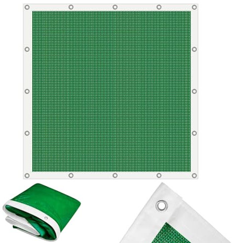 Syhood Bogenschießen, Pfeilnetz, Zielblock, robust, verstärkt, Bogenschießen, verstärkte Netze, Zubehör für Bogenhinterhof (1,8 x 1,8 m, Grün)