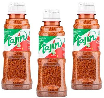 Chilli Powder Seasoning Bundle with Tajin Chilli and Lime Seasoning 142g x3 (Pack of 3)